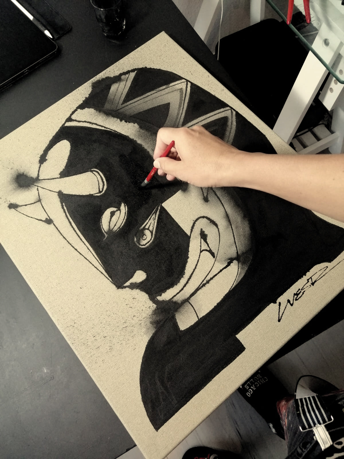 Máscara sonriente / Original Piece