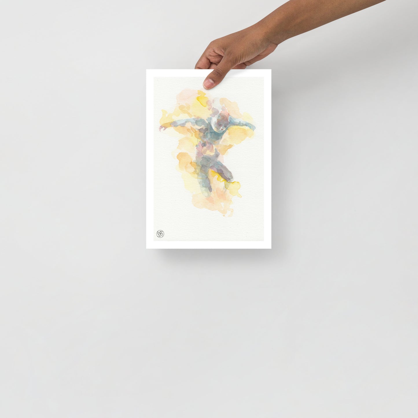 On fire Open Edition Print