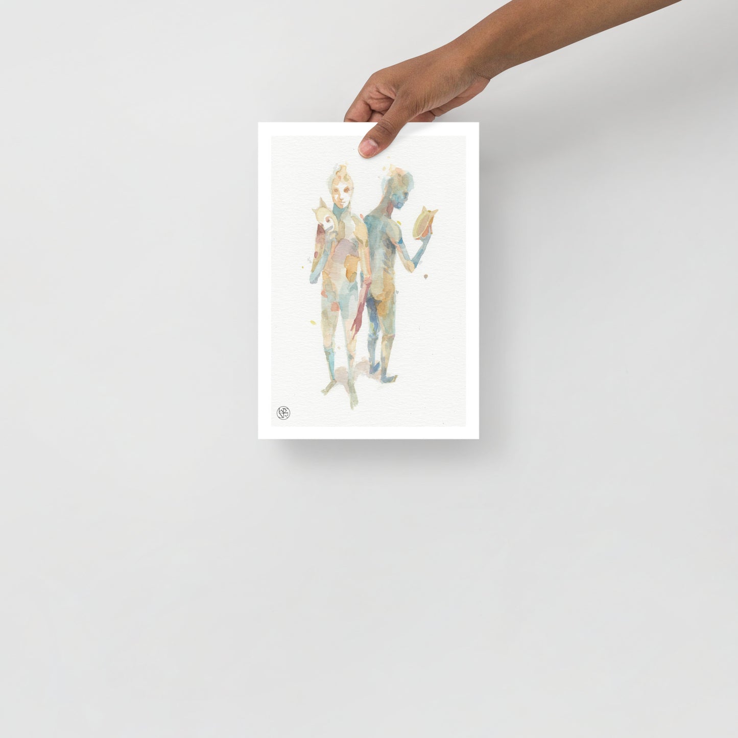 Two Souls Open Edition Print