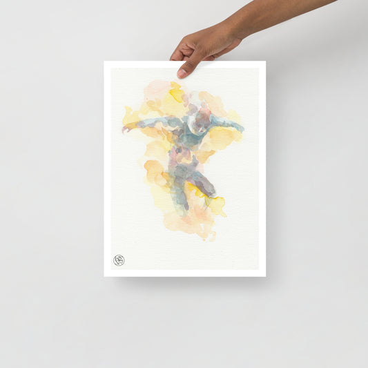 On fire Open Edition Print