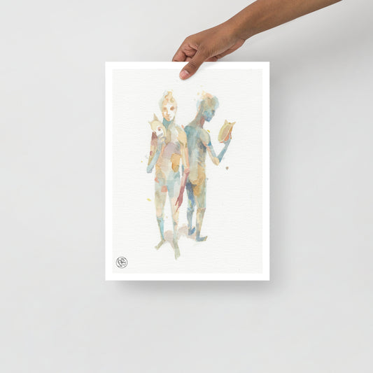 Two Souls Open Edition Print