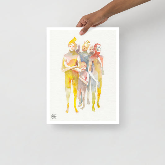 Familia Open Edition Print